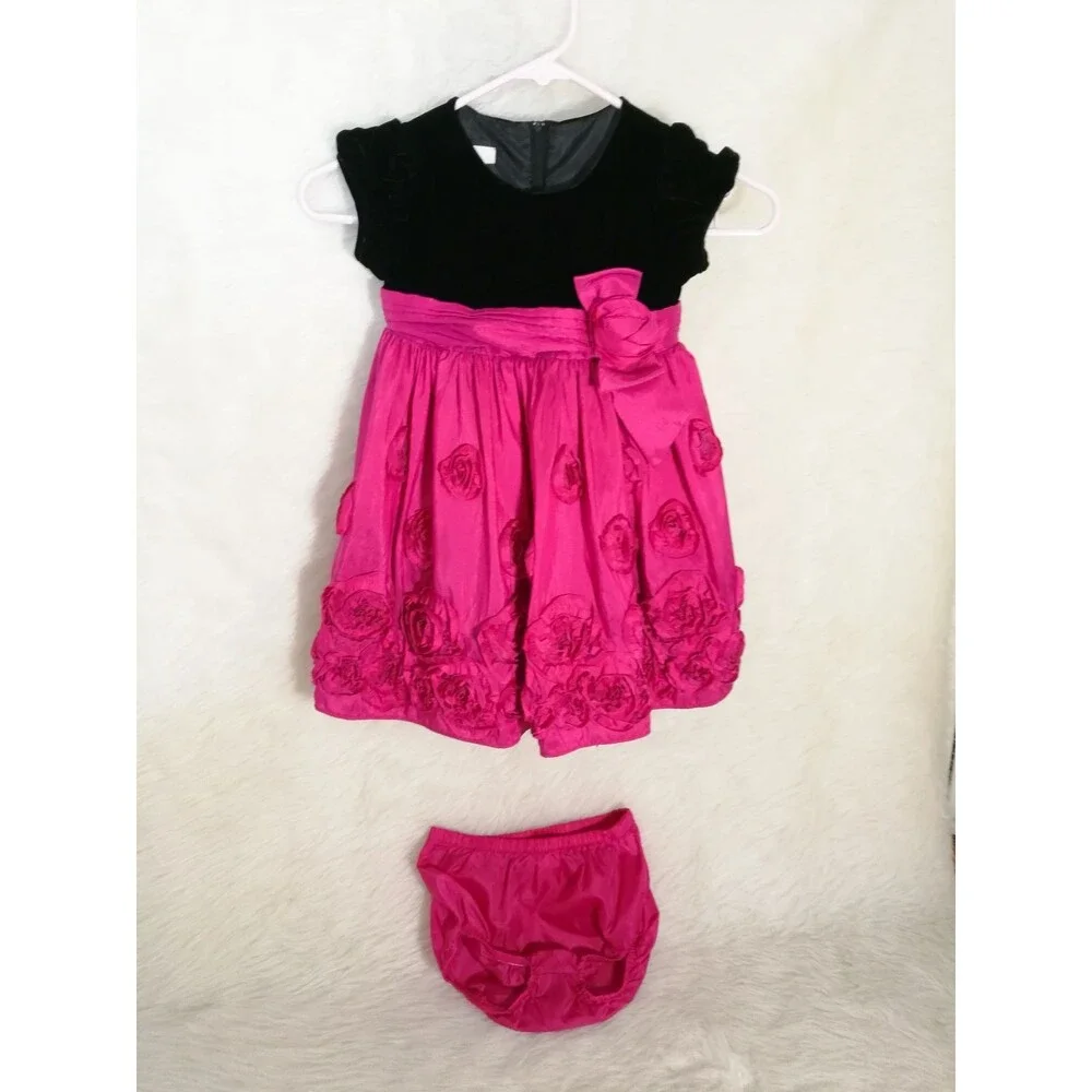 Bonnie Baby Dress 24 Month Ruffled Puffy